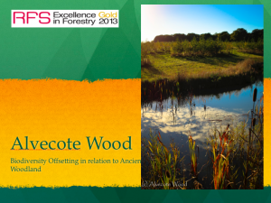 Biodiversity offsetting _ Alvecote wood presentation 1